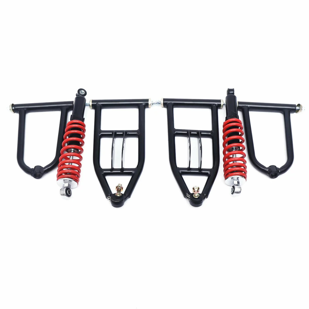 Front Suspension Arm Assembly Kit Upper/Lower Swingarm For Quad Bike ATV/Go Kart Suspension Swing Arm Steering Knuckle Spindle Upper/Lower For Buggy ATV Go Kart Upper&Lower A-Arm Swingarm